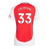 Arsenal Riccardo Calafiori #33 Heimtrikot 2024-25 Kurzarm